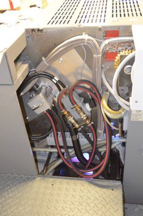 LED retrofit on japanese printing press